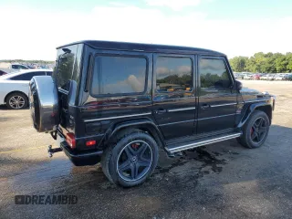 2016 Mercedes-Benz G-Class G 63 AMG with VIN WDCYC7DF9GX253573, listed as a Copart auction lot 71453154 with 67,446 mi miles and Salvage Title. Bid and sale history available at carsss.com. Image 3.