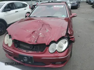 2005 Mercedes-Benz CLK 500 with VIN WDBTJ75J05F146020, listed as a Copart auction lot 69732064 with 136,463 mi miles and Salvage Title. Bid and sale history available at carsss.com. Image 5.