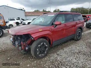 2024 Hyundai Santa Fe SEL with VIN 5NMP2DGL6RH029029, listed as a Copart auction lot 73913234 with 3,501 mi miles and Salvage Title. Bid and sale history available at carsss.com. Image 1.