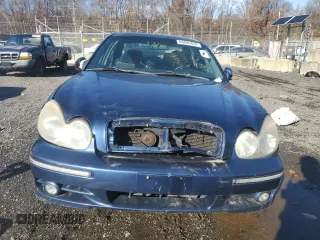 2003 Hyundai Sonata GLS with VIN KMHWF35H83A893490, listed as a Copart auction lot 80886424 with 0 mi miles and Salvage Title. Bid and sale history available at carsss.com. Image 5.