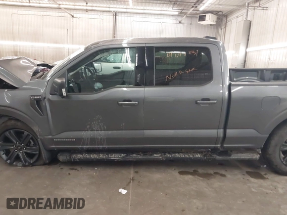 2023 Ford F-150 XL with VIN 1FTFW1ED2PFD03640, listed as a IAAI auction lot 41698031 with 47,004 mi miles. Bid and sale history available at carsss.com. Image 15.