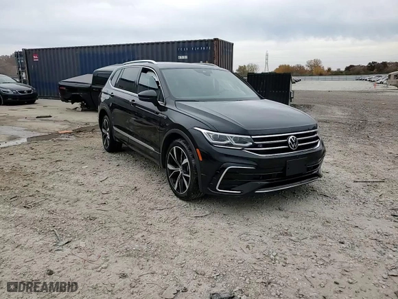 2022 Volkswagen Tiguan SEL R-Line with VIN 3VV4B7AX7NM057298, listed as a Copart auction lot 76698324 with 44,913 mi miles and Salvage Title. Bid and sale history available at carsss.com. Image 14.
