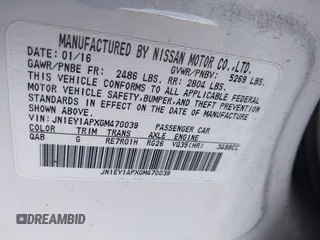 2016 Infiniti Q70 with VIN JN1EY1APXGM470039, listed as a IAAI auction lot 41331470 with 62,831 mi miles and . Bid and sale history available at DreamBid. Image 9.