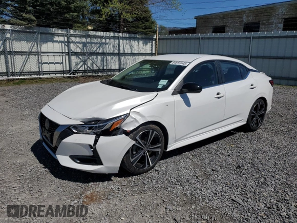 2021 Nissan Sentra SR z VIN 3N1AB8DV1MY232530, wystawiony jako Copart lot #54959545 z przebiegiem 31 522 mil mil oraz Szkoda całkowita • Salvage title. Historia ofert i sprzedaży dostępna na DreamBid. Obrazek 1.