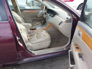 2005 Toyota Avalon XL with VIN 4T1BK36B45U048268, listed as a IAAI auction lot 41507608 with 185,388 mi miles. Bid and sale history available at carsss.com. Image 5.