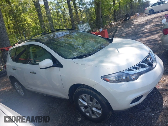 2014 Nissan Murano SL with VIN JN8AZ1MUXEW413162, listed as a IAAI auction lot 42036782 with 87,780 mi miles and . Bid and sale history available at carsss.com. Image 13.