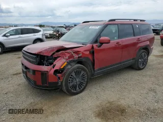 2025 Hyundai Santa Fe Calligraphy with VIN 5NMP5DG17SH025678, listed as a Copart auction lot 59124975 with 16,519 mi miles and Clean title. Bid and sale history available at DreamBid. Image 1.