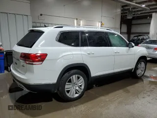 2018 Volkswagen Atlas SEL Premium z VIN 1V2NR2CA6JC577450, wystawiony jako Copart lot #64202745 z przebiegiem 50 195 mil mil oraz Szkoda całkowita • Salvage title. Historia ofert i sprzedaży dostępna na DreamBid. Obrazek 3.