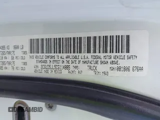 2012 Ram 2500 SLT с VIN 3C6UD5JL5CG114885, выставлен на аукционе IAAI как лот 42497000 с пробегом 231 956 миль миль и . История ставок и продаж доступна на DreamBid. Изображение 9.