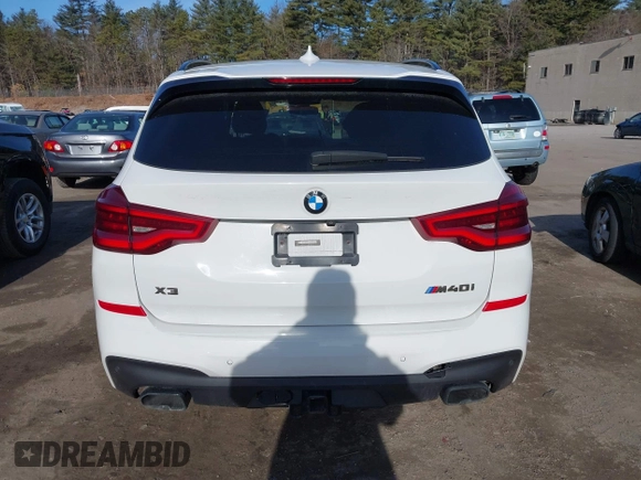 2020 BMW X3 M40i with VIN 5UXTY9C04L9B25297, listed as a IAAI auction lot 41705393 with 82,754 mi miles and . Bid and sale history available at DreamBid. Image 17.
