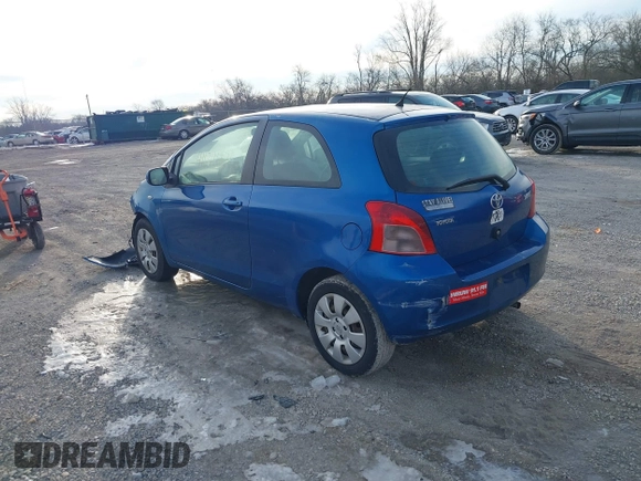 2008 Toyota Yaris with VIN JTDJT923X85219960, listed as a IAAI auction lot 41631681 with 195,585 mi miles and . Bid and sale history available at DreamBid. Image 3.