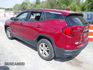 2019 GMC Terrain SLE with VIN 3GKALTEV4KL399376, listed as a IAAI auction lot 42143747 with 181,346 mi miles. Bid and sale history available at carsss.com. Image 3.