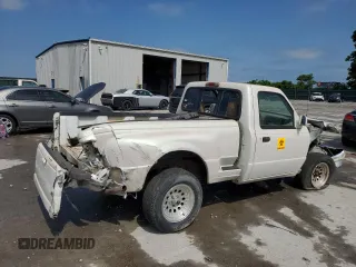 1997 Ford Ranger XLT with VIN 1FTCR10A8VPB29636, listed as a Copart auction lot 57250435 with 215,537 mi miles and Salvage title. Bid and sale history available at DreamBid. Image 3.