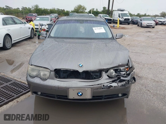 2003 BMW 7 Series 745i с VIN WBAGL63473DP64462, выставлен на аукционе IAAI как лот 41751691 с пробегом 146 789 миль миль и . История ставок и продаж доступна на DreamBid. Изображение 12.