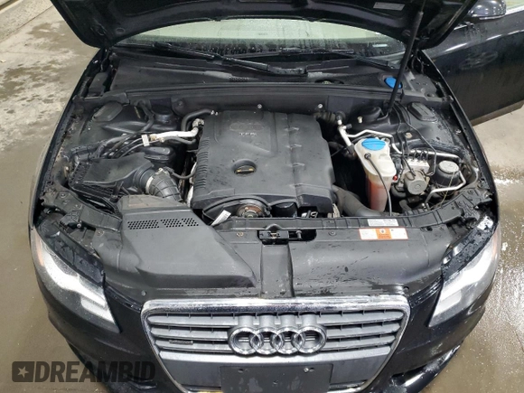 2009 Audi A4 Premium Plus with VIN WAUSF78K39A145608, listed as a Copart auction lot 53444015 with 155,982 mi miles and Salvage title. Bid and sale history available at DreamBid. Image 11.