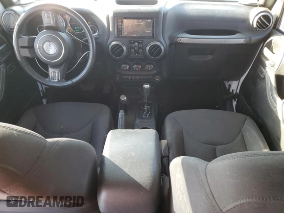 2018 Jeep Wrangler JK Unlimited Sport S with VIN 1C4HJWDG9JL920462, listed as a Copart auction lot 70134094 with 64,636 mi miles and Salvage Title. Bid and sale history available at carsss.com. Image 8.