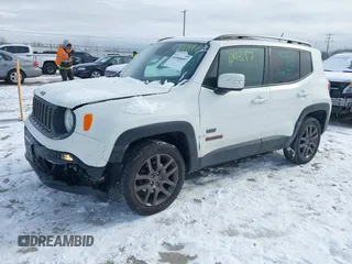 2016 Jeep Renegade Latitude with VIN ZACCJBBT9GPD73507, listed as a IAAI auction lot 41504897 with 108,331 mi miles. Bid and sale history available at carsss.com. Image 17.