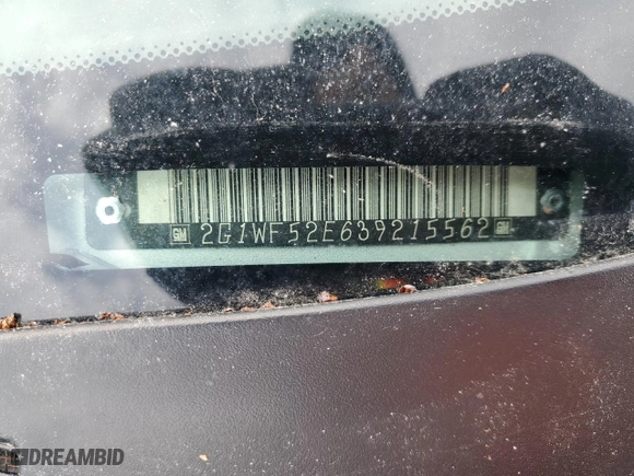 2003 Chevrolet Impala with VIN 2G1WF52E639215562, listed as a Copart auction lot 50167825 with 231,096 mi miles and Salvage Title. Bid and sale history available at carsss.com. Image 12.