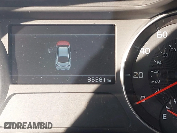 2023 Kia Forte LXS with VIN 3KPF24ADXPE607392, listed as a IAAI auction lot 40892259 with 35,581 mi miles and . Bid and sale history available at DreamBid. Image 15.