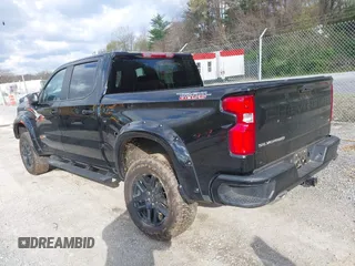 2023 Chevrolet Silverado 1500 LT Trail Boss with VIN 3GCUDFE89PG270678, listed as a IAAI auction lot 42028188 with 46,820 mi miles and . Bid and sale history available at DreamBid. Image 3.