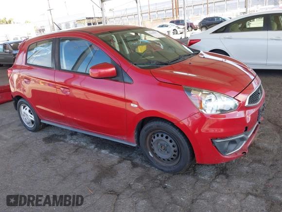 2017 Mitsubishi Mirage ES z VIN ML32A3HJ2HH021629, wystawiony jako IAAI lot #42666655 z przebiegiem 158 157 mil mil oraz . Historia ofert i sprzedaży dostępna na DreamBid. Obrazek 1.