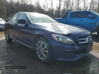 2017 Mercedes-Benz C 300 with VIN 55SWF4KB0HU184138, listed as a Copart auction lot 51736365 with 164,744 mi miles and Clean title. Bid and sale history available at DreamBid. Image 4.