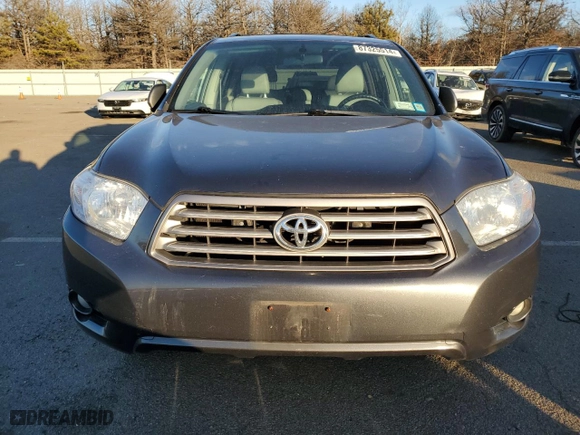 2010 Toyota Highlander SE with VIN 5TDJK3EH4AS034469, listed as a Copart auction lot 87325514 with 55,618 mi miles and Non Repairable. Bid and sale history available at carsss.com. Image 5.