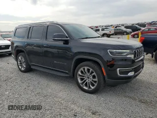 2022 Jeep Wagoneer Series I z VIN 1C4SJVAT7NS227709, wystawiony jako Copart lot #53688905 z przebiegiem 34 037 mil mil oraz Szkoda całkowita • Salvage title. Historia ofert i sprzedaży dostępna na DreamBid. Obrazek 4.
