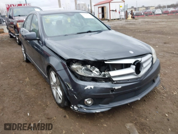 2010 Mercedes-Benz C-Class C 300 Sport with VIN WDDGF8BB6AF521187, listed as a IAAI auction lot 41820504 with 119,494 mi miles. Bid and sale history available at carsss.com. Image 6.