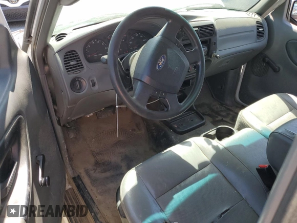 2008 Ford Ranger XL with VIN 1FTYR10D38PA19758, listed as a Copart auction lot 58354775 with 132,995 mi miles and Salvage title. Bid and sale history available at DreamBid. Image 8.
