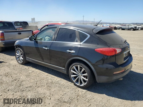 2008 Infiniti EX Journey with VIN JNKAJ09E58M302158, listed as a Copart auction lot 61428314 with Not Provided miles and Non Repairable. Bid and sale history available at DreamBid. Image 2.