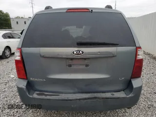2008 Kia Sedona LX with VIN KNDMB233186254919, listed as a Copart auction lot 72688714 with 229,706 mi miles and Salvage Title. Bid and sale history available at carsss.com. Image 6.