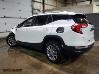 2023 GMC Terrain SLT with VIN 3GKALPEG7PL200630, listed as a Copart auction lot 47415555 with 52,325 mi miles and Non Repairable. Bid and sale history available at carsss.com. Image 2.