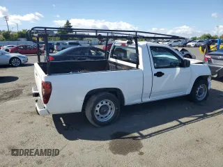 2012 Chevrolet Colorado Work Truck with VIN 1GCCSBF9XC8145058, listed as a Copart auction lot 57133065 with 261,719 mi miles and Salvage title. Bid and sale history available at DreamBid. Image 3.