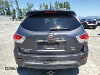 2013 Nissan Pathfinder SL z VIN 5N1AR2MM0DC629809, wystawiony jako Copart lot #60355695 z przebiegiem 92 617 mil mil oraz Czysty tytuł • Clean title. Historia ofert i sprzedaży dostępna na DreamBid. Obrazek 6.