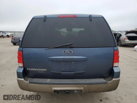 2003 Ford Expedition Eddie Bauer with VIN 1FMFU17L43LC21054, listed as a Copart auction lot 54883385 with Not provided miles and Salvage title. Bid and sale history available at DreamBid. Image 6.