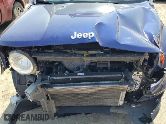 2019 Jeep Renegade Sport with VIN ZACNJAAB5KPK49980, listed as a Copart auction lot 60098805 with Not provided miles and Salvage title. Bid and sale history available at DreamBid. Image 11.