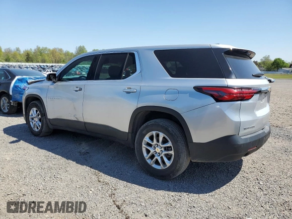 2022 Chevrolet Traverse LS with VIN 1GNERFKW0NJ120518, listed as a Copart auction lot 54792685 with 68,776 mi miles and Clean Title. Bid and sale history available at carsss.com. Image 2.
