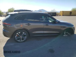 2021 Jaguar F-Pace R-Dynamic S with VIN SADCT2FU0MA681355, listed as a Copart auction lot 78258744 with 21,104 mi miles and Salvage title. Bid and sale history available at DreamBid. Image 3.