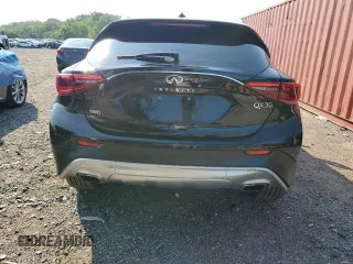 2018 Infiniti QX30 Premium with VIN SJKCH5CR2JA043955, listed as a Copart auction lot 63147374 with 100,194 mi miles and Salvage Title. Bid and sale history available at carsss.com. Image 6.