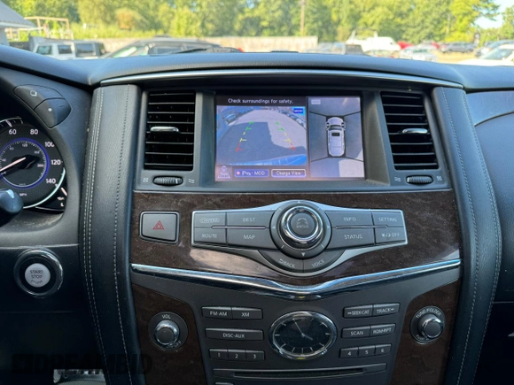 2017 Infiniti QX80 with VIN JN8AZ2NE7H9157627, listed as a Copart auction lot 70142234 with 111,206 mi miles and Clean Title. Bid and sale history available at carsss.com. Image 14.