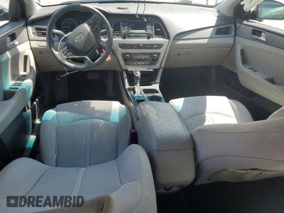 2015 Hyundai Sonata SE z VIN 5NPE24AF6FH108144, wystawiony jako Copart lot #58140065 z przebiegiem 126 031 mil mil oraz Szkoda całkowita • Salvage title. Historia ofert i sprzedaży dostępna na DreamBid. Obrazek 8.