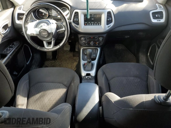 2020 Jeep Compass Sport with VIN 3C4NJDABXLT101046, listed as a Copart auction lot 46735745 with 109,059 mi miles and Salvage Title. Bid and sale history available at carsss.com. Image 8.