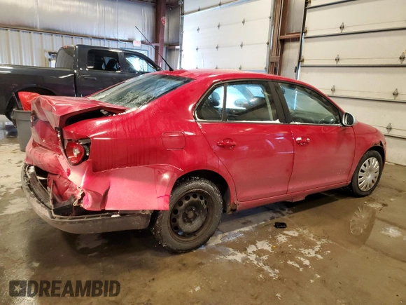 2008 Volkswagen Jetta Sedan S with VIN 3VWJM71K08M063851, listed as a Copart auction lot 44711985 with 208,116 mi miles and Non Repairable. Bid and sale history available at carsss.com. Image 3.