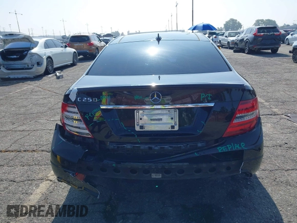 2015 Mercedes-Benz C 250 with VIN WDDGJ4HB7FG390528, listed as a IAAI auction lot 42608653 with 126,314 mi miles and . Bid and sale history available at DreamBid. Image 17.