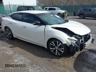 2017 Nissan Maxima SV with VIN 1N4AA6APXHC416086, listed as a IAAI auction lot 41694314 with 192,513 mi miles and . Bid and sale history available at DreamBid. Image 1.