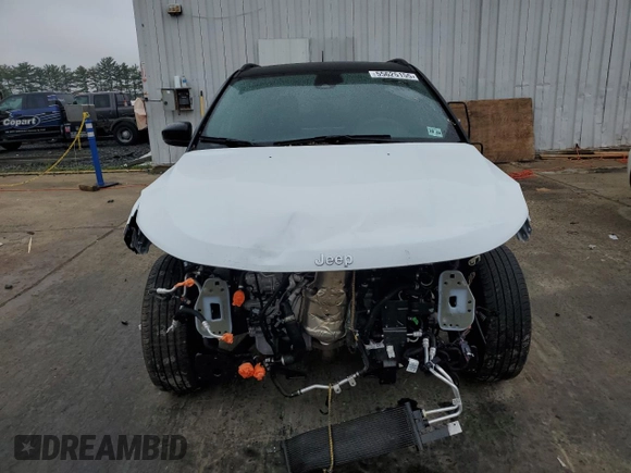 2024 Jeep Compass Limited с VIN 3C4NJDCN4RT578913, выставлен на аукционе Copart как лот 55625155 с пробегом 18 880 миль миль и Списание • Salvage title. История ставок и продаж доступна на DreamBid. Изображение 5.