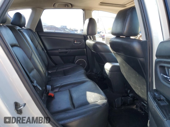 2008 Mazda 3 s GT *Ltd Avail* with VIN JM1BK344081143909, listed as a Copart auction lot 85581574 with 166,578 mi miles and Salvage Title. Bid and sale history available at carsss.com. Image 10.