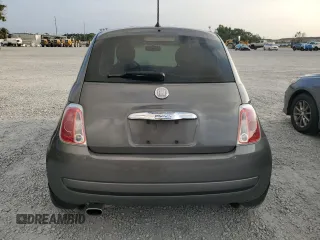 2012 FIAT 500 Pop with VIN 3C3CFFAR5CT384154, listed as a Copart auction lot 58067575 with 98,306 mi miles and Salvage title. Bid and sale history available at DreamBid. Image 6.