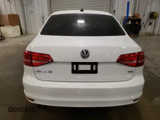 2015 Volkswagen Jetta Sedan 2.0L TDI SEL with VIN 3VWLA7AJ6FM235256, listed as a Copart auction lot 50096235 with 152,216 mi miles and Salvage Title. Bid and sale history available at carsss.com. Image 6.